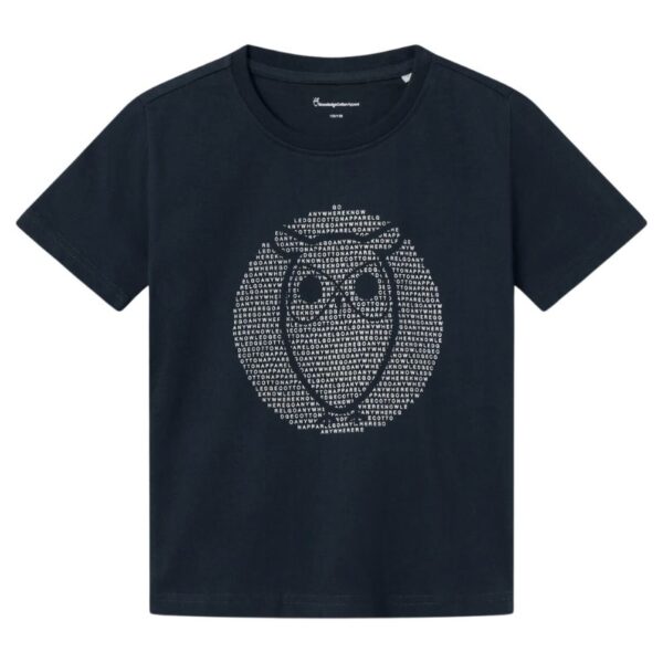 T-Shirt Owl Chest Print - Billede 3