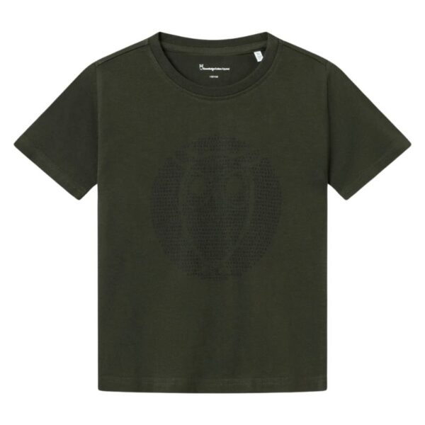 T-Shirt Owl Chest Print - Billede 2