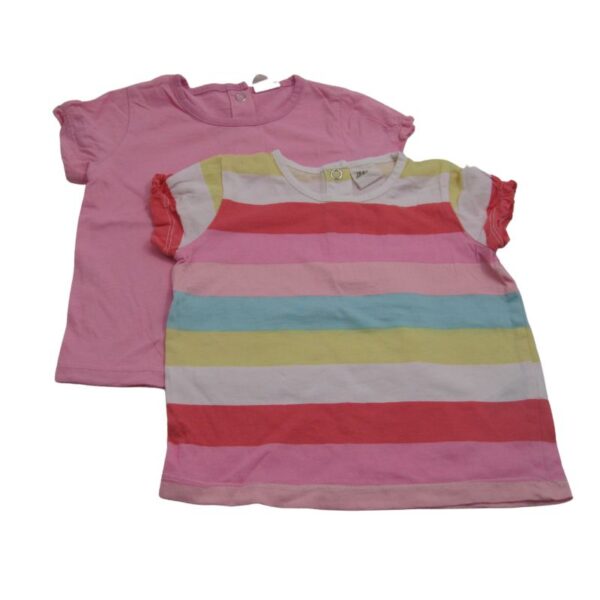 2-Pak T-Shirt Str. 74